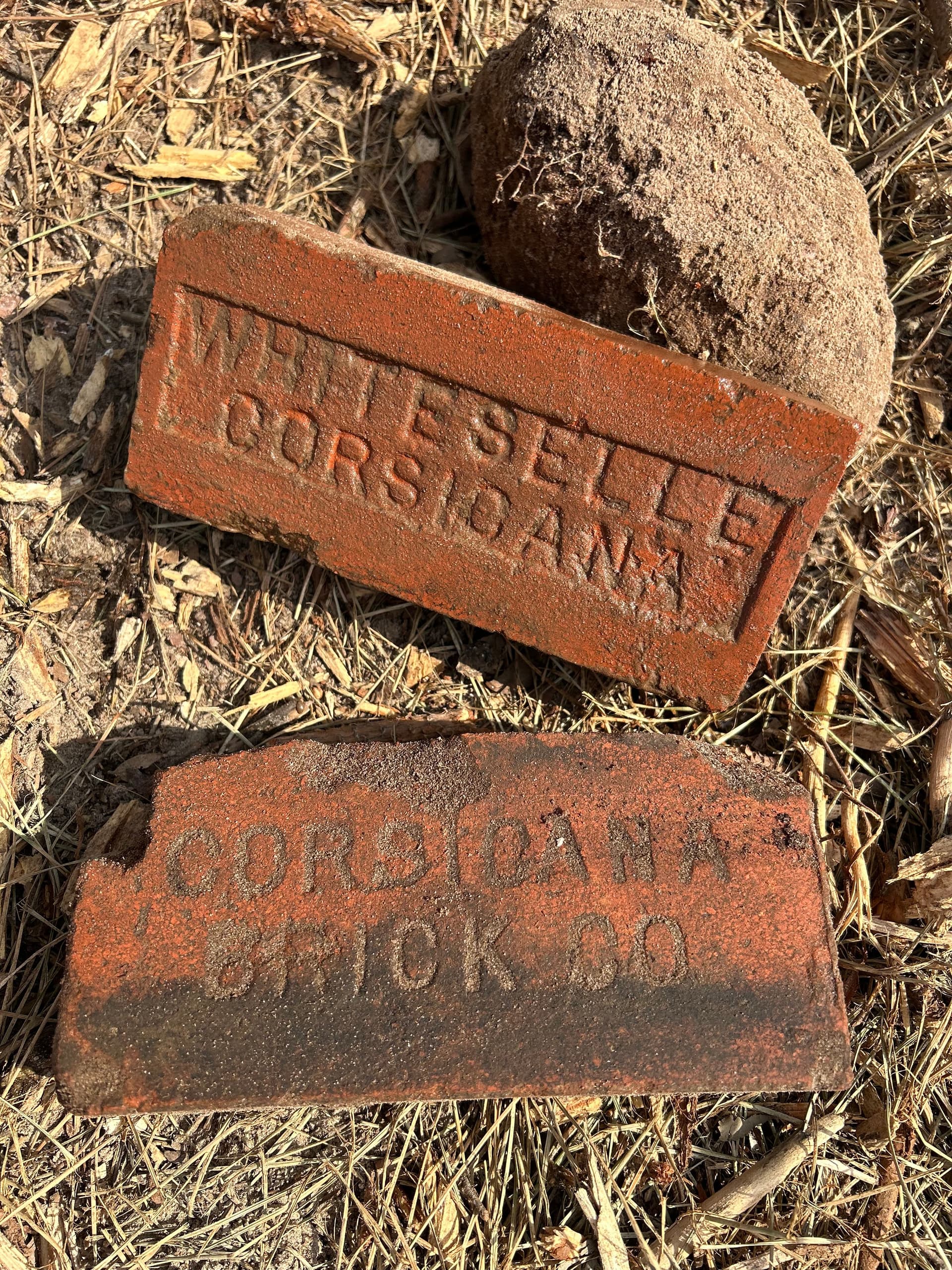 Old hand made bricks